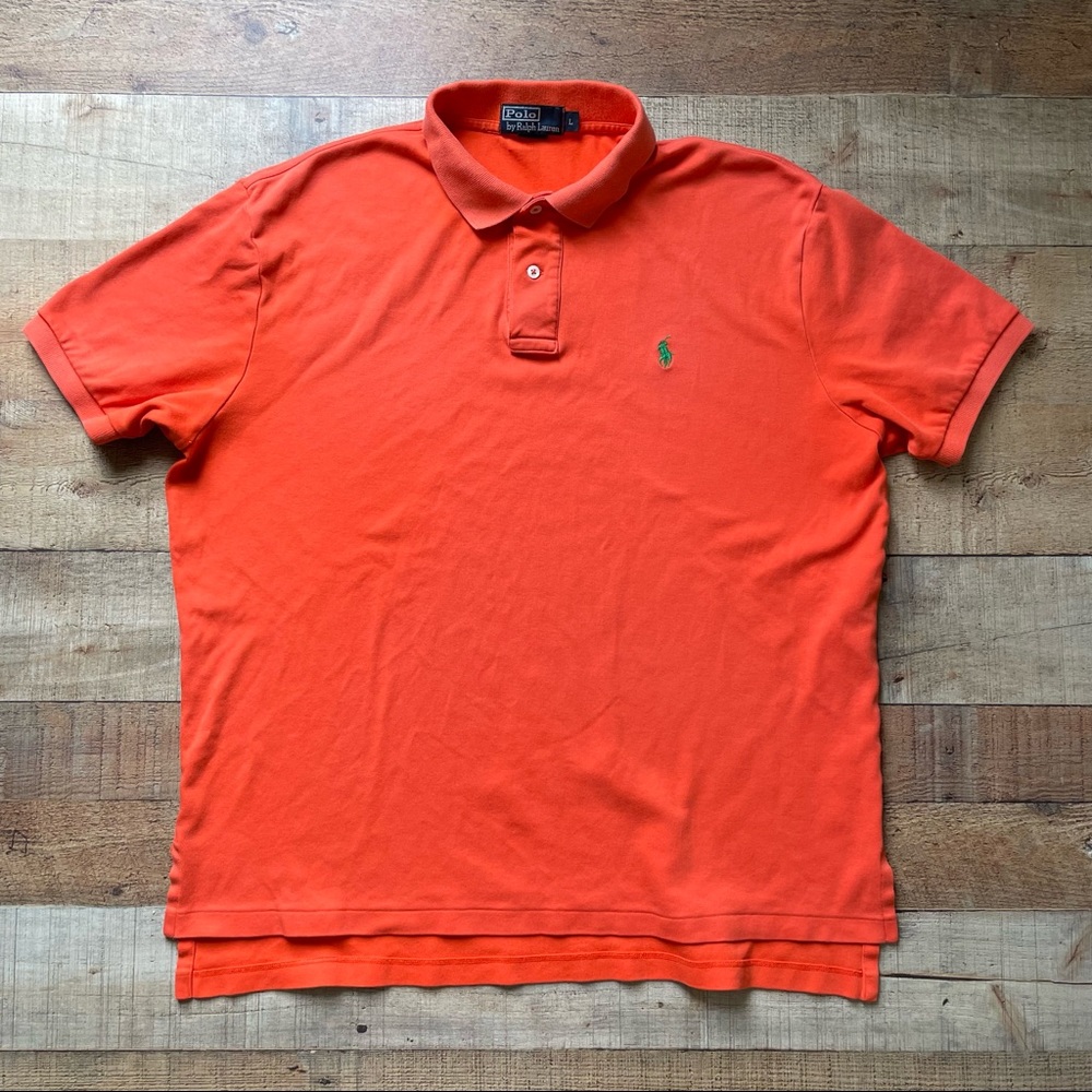 Polo Ralph Lauren Mens 100% Cotton Polo Shirt Large